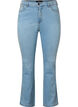 Ellen Bootcut-Jeans mit hoher Taille, Blau, Packshot image number 0