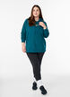 Sweat &agrave; capuche avec motif brod&eacute; devant, Vert, Model image number 1