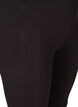 Basic 3/4-Leggings mit R&uuml;schendetail, Schwarz, Packshot image number 2
