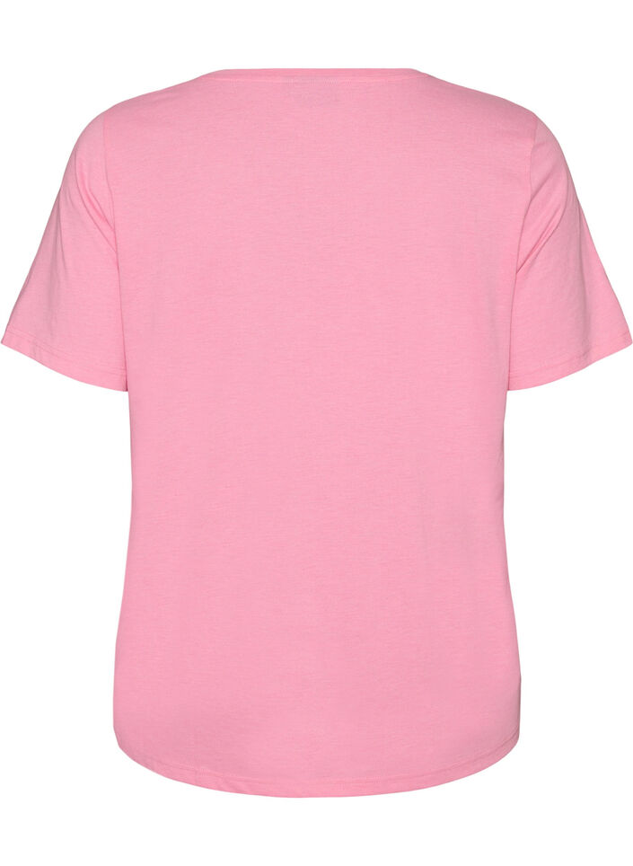 T-Shirt mit Print, Rot, Packshot image number 1