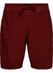 Short en coton ample avec poches, Bordeaux, Packshot image number 0