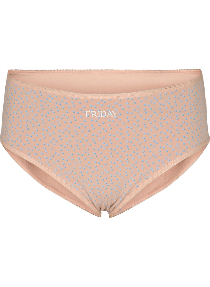 7er Pack Slips mit regul&auml;rer Taille, Blue Multi Pack , Packshot image number 3