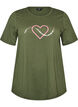T-shirt imprim&eacute;, Vert, Packshot image number 0