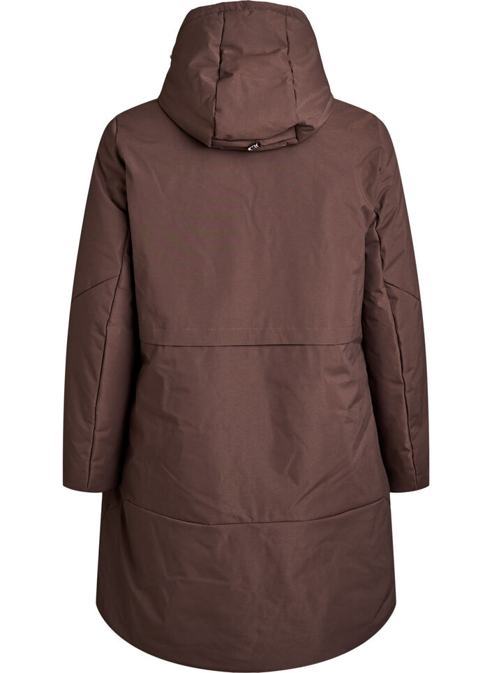Veste d'hiver avec taille ajustable, Marron, Packshot image number 1