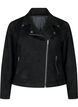 Bikerjacke aus Wildlederimitat, Black, Packshot image number 0