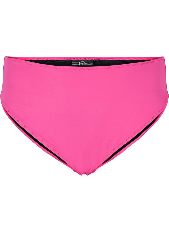 Hochtailliertes Bikiniunterteil, Pink, Packshot image number 0