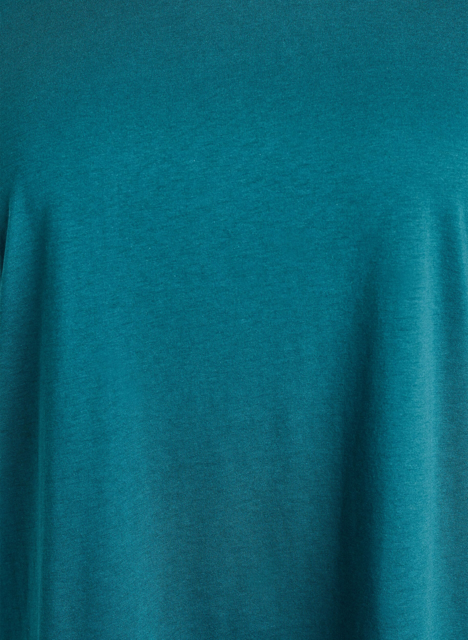 Zizzi Kurz&auml;rmeliges T-Shirt aus einer Baumwollmischung, Gr&uuml;n, Packshot image number 2