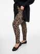 Viskose Leggings mit Leopardendruck, Braun, Model image number 0