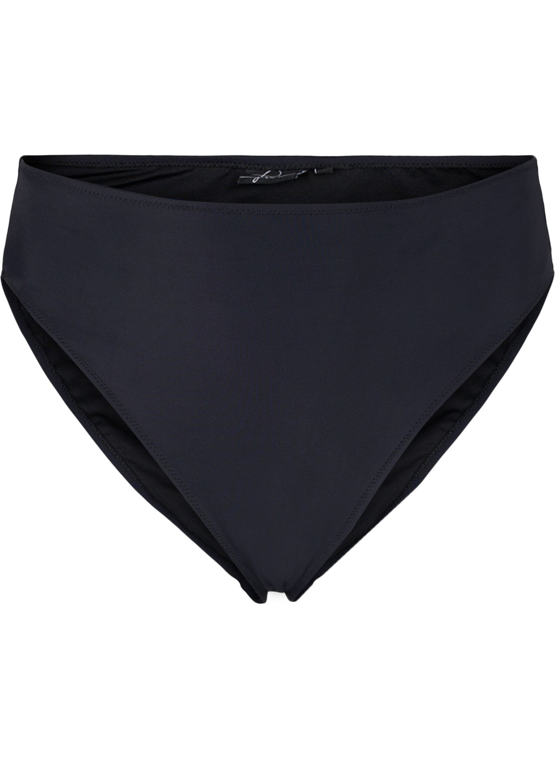 Zizzi Hochtaillierte Bikinihose, Black, Packshot image number 0