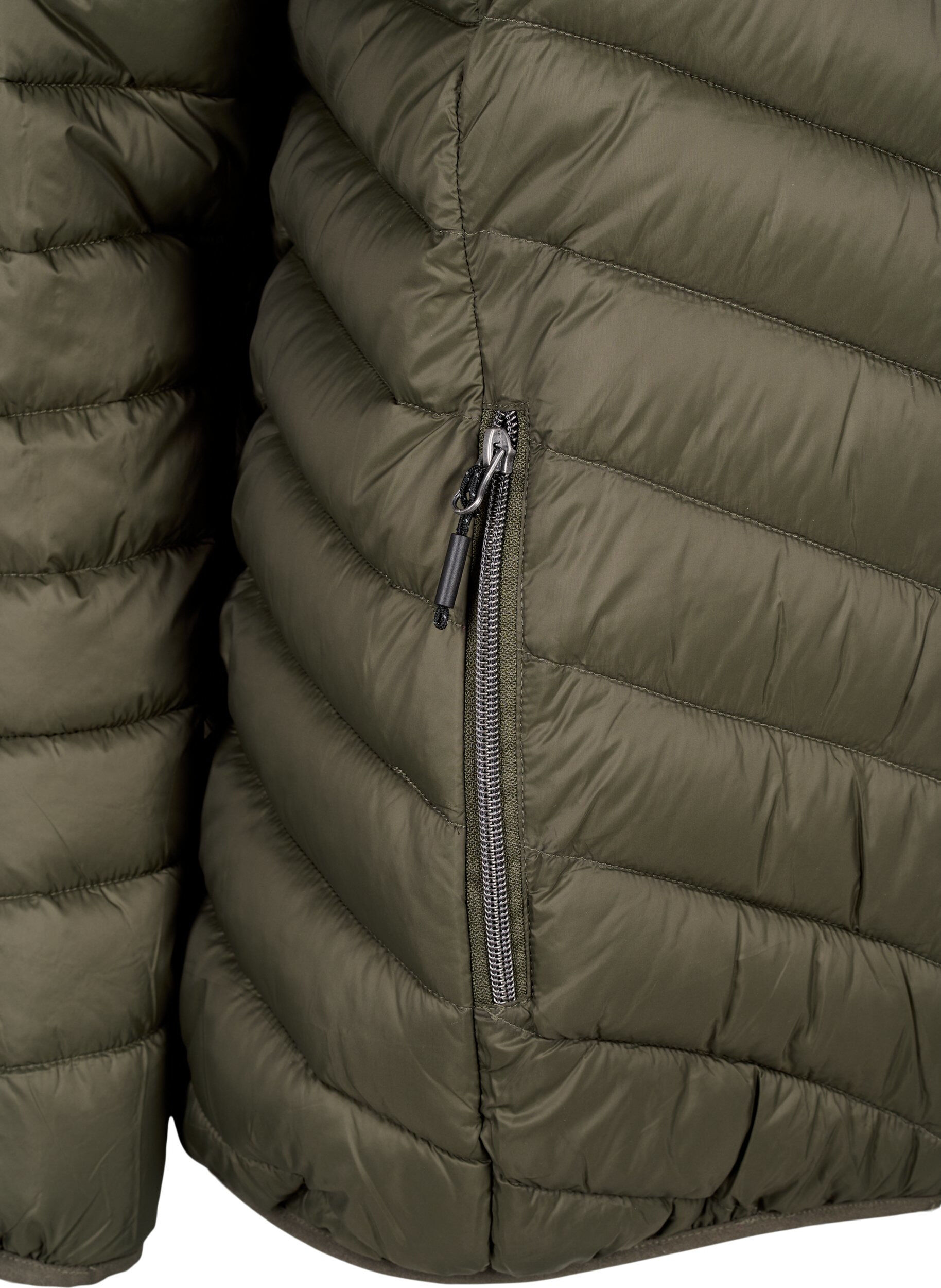 ZizziVeste l&eacute;g&egrave;re &agrave; capuche, Vert, Packshot image number 3