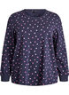 Bedrucktes Schlaftop, Blau, Packshot image number 0