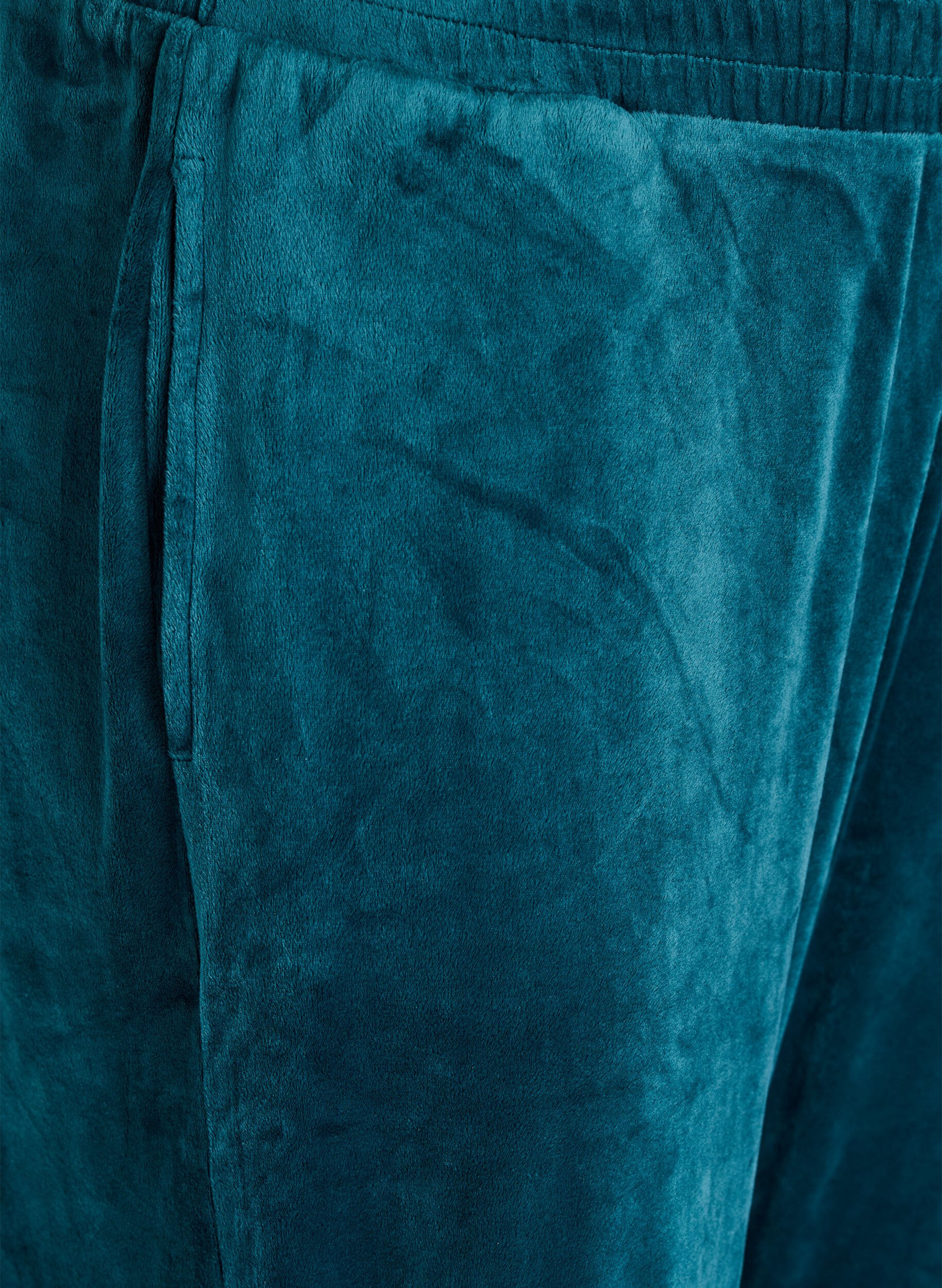 ZizziPantalon ample en velours, Vert, Packshot image number 2
