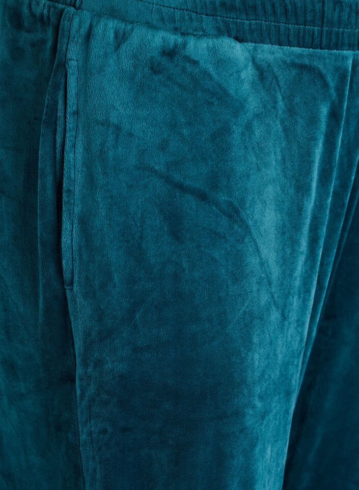 Pantalon ample en velours, Vert, Packshot image number 2
