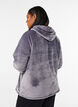 Hoodie aus Velours mit K&auml;ngurutasche, Grau, Model image number 2