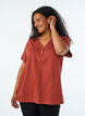 T-Shirt mit Knopfleiste, Braun, Model image number 0