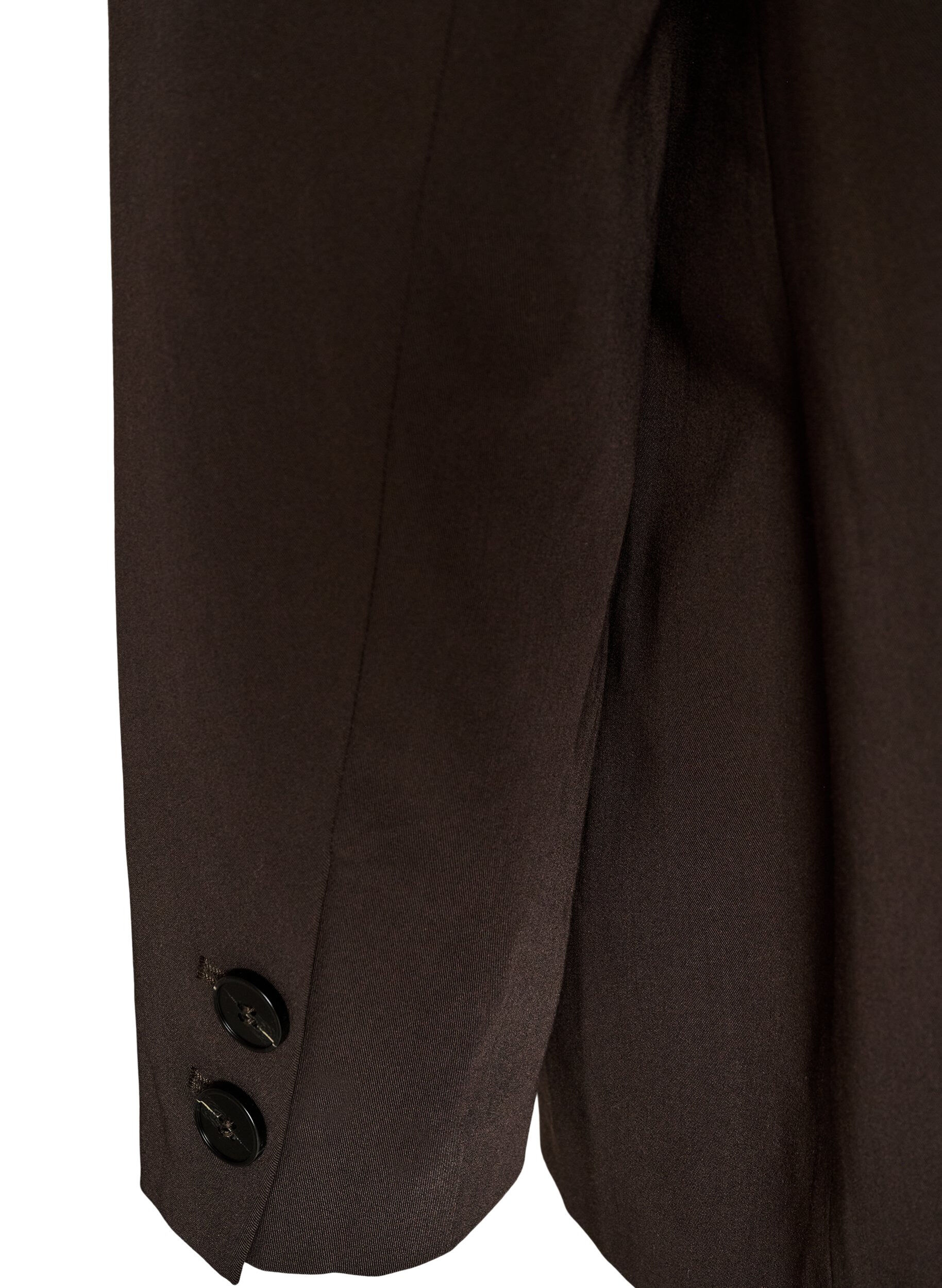 ZizziHoch taillierte Hose mit B&uuml;gelfalten, Braun, Packshot image number 4
