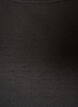 Jerseybluse im Lagenlook mit Spitze, Schwarz, Packshot image number 2