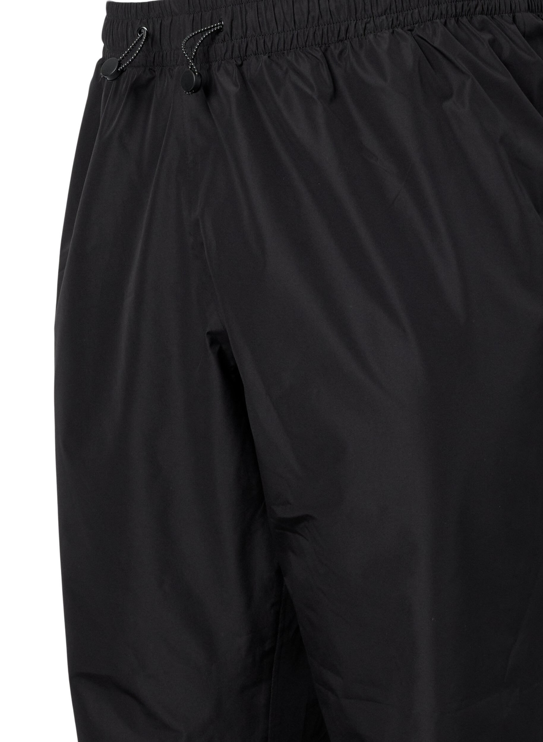 Zizzi Regenhose mit Reflektoren, Schwarz, Packshot image number 2
