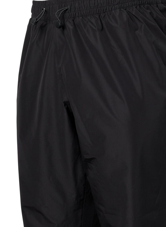 Regenhose mit Reflektoren, Schwarz, Packshot image number 2