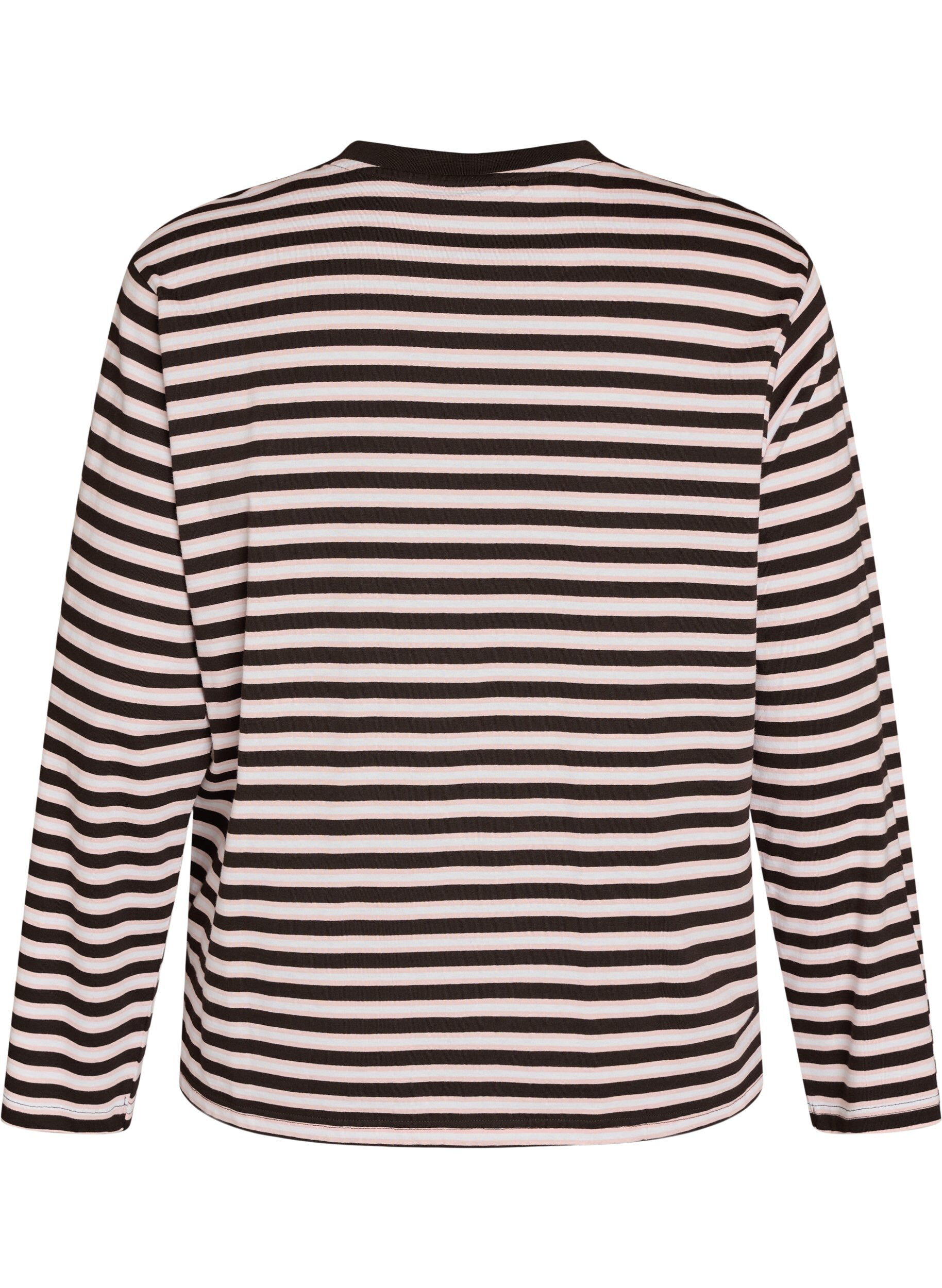 ZizziT-shirt Basic &agrave; manches longues, 9991, Packshot image number 1