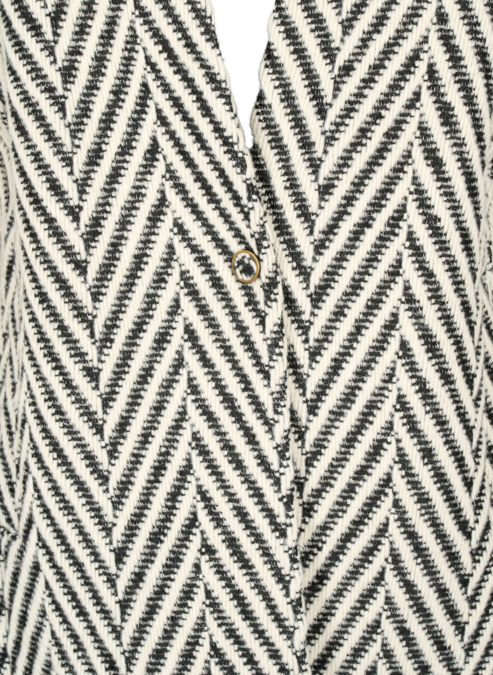 Veste à motifs, Black w. White, Packshot image number 2