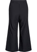 Lockere Hose mit hohem Bund und Taschen, Schwarz, Packshot image number 1