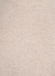 Locker sitzende Strickshirt mit kurzen &Auml;rmeln, Beige, Packshot image number 2