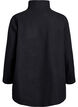 Manteau court &agrave; la coupe &eacute;vas&eacute;e, Noir, Packshot image number 1