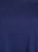T-shirt basique en coton &agrave; col rond, Bleu, Packshot image number 2