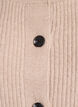 Cardigan en tricot c&ocirc;tel&eacute; avec boutons, Beige, Packshot image number 2