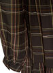 Robe midi &agrave; carreaux avec une jupe &agrave; volants, Marron, Packshot image number 3