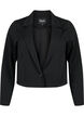 Kurzer Blazer mit Knopf, Black, Packshot image number 0