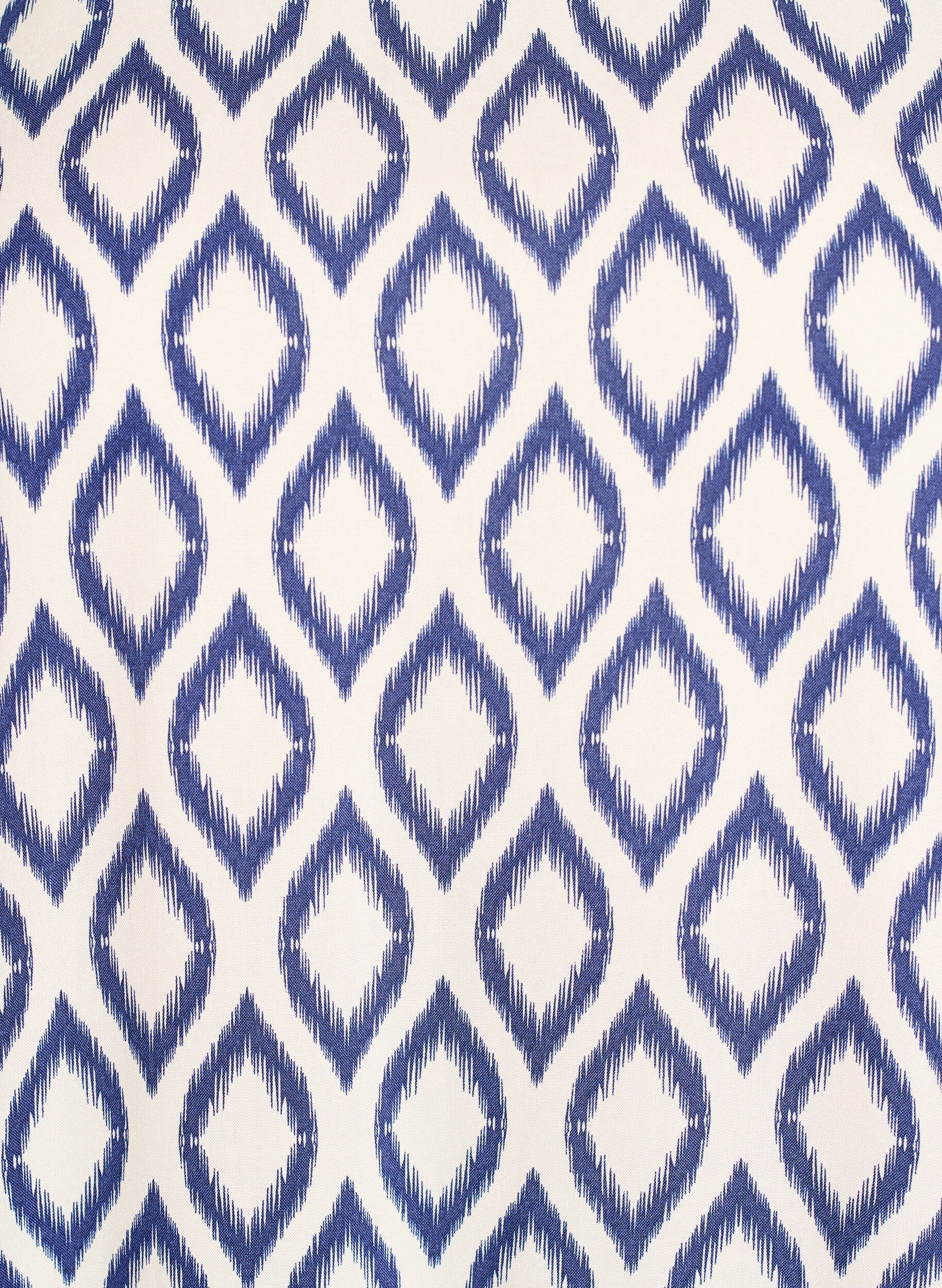 Zizzi Robe en viscose avec d&eacute;coupe, Bleu, Packshot image number 2