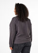 Sweatshirt mit Ösen, Grau, Model image number 2