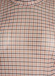 Blouse en maille &agrave; carreaux, Beige, Packshot image number 2