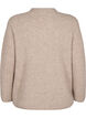 Pull à rayures et manches longues, Simply Taupe Mel., Packshot image number 1