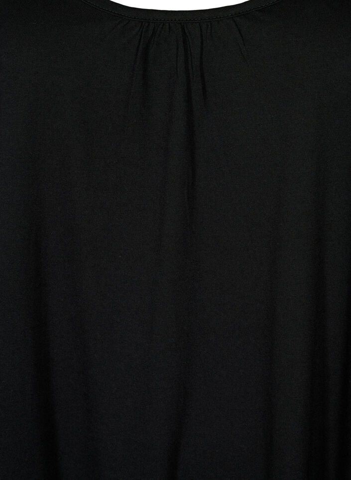 2er-Pack Tops aus einer Baumwollmischung, Deep Lavender/Black, Packshot image number 3