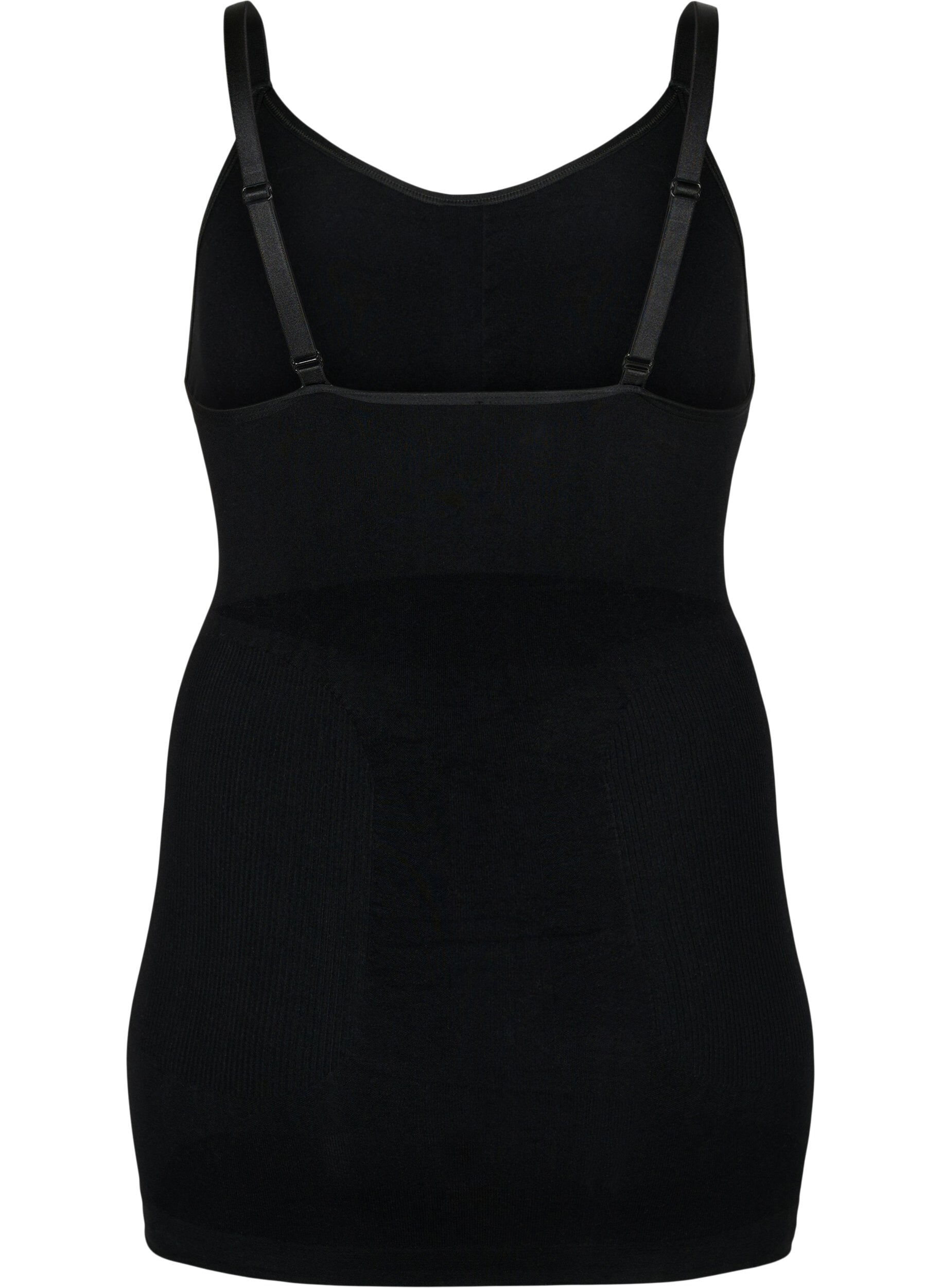 Zizzi Shapewear-Tr&auml;gertop, Schwarz, Packshot image number 1
