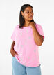 T-Shirt aus Bio-Baumwolle mit Blumendruck, Rosebloom W. Flower, Model image number 0