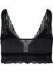 Soutien-gorge avec dentelle et rembourrage doux, Black, Packshot image number 1