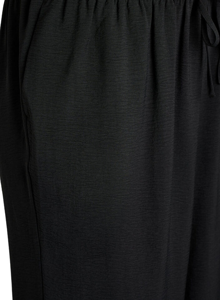Pantalon balloon taille haute, Noir, Packshot image number 2