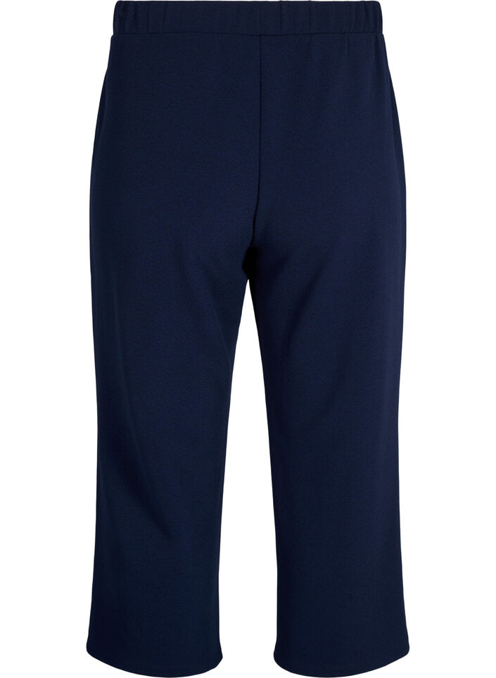 Pantalon ample avec longueur 7/8, Bleu, Packshot image number 1