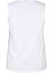 Top sans manches en coton, Bright White, Packshot image number 1