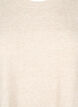 Strickweste mit Rippb&auml;ndern, Beige, Packshot image number 2