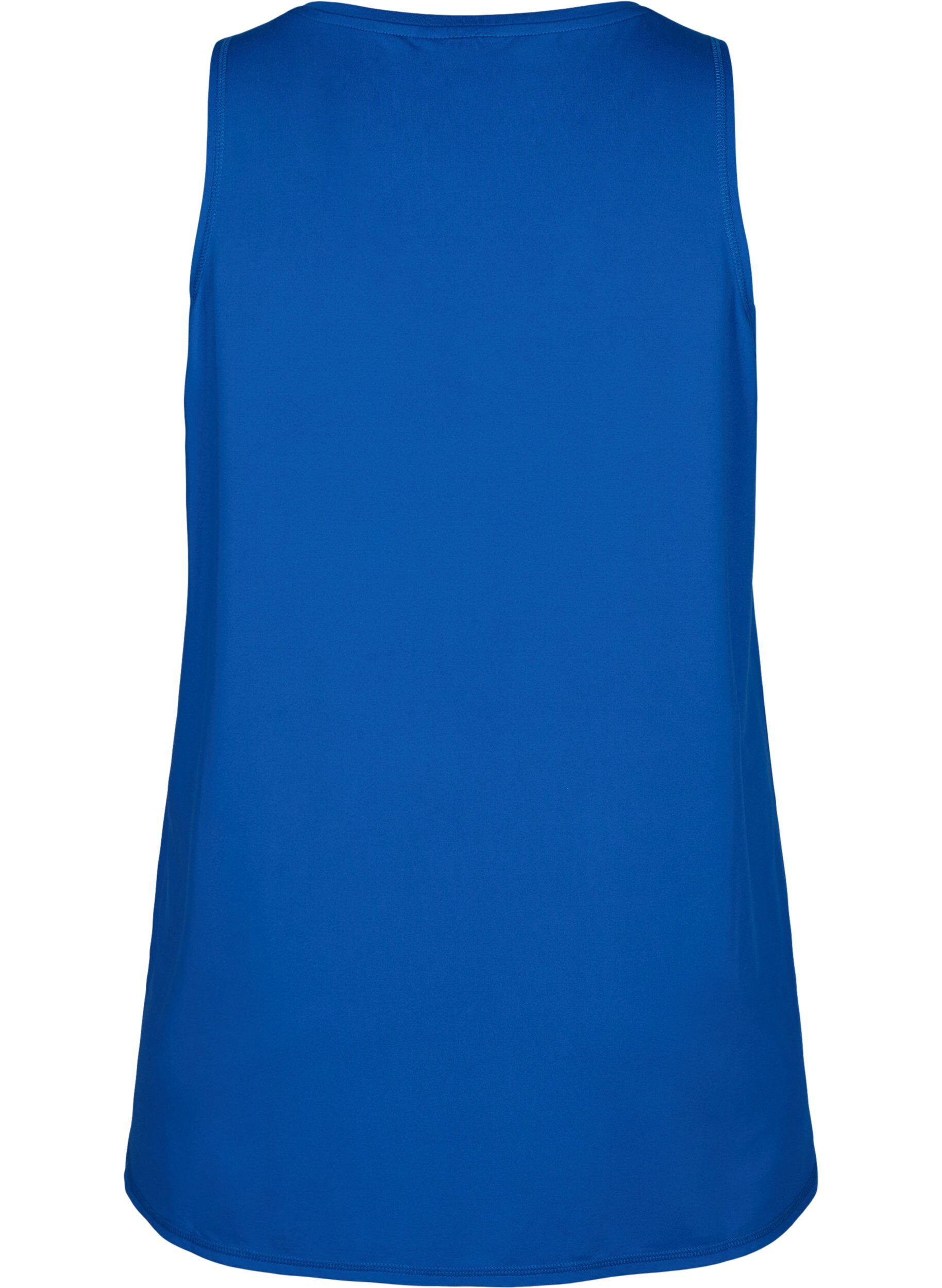 Zizzi Top d&rsquo;entra&icirc;nement avec col en&nbsp;V, Princess Blue, Packshot image number 1