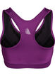 Sport-BH mit Racerback, Lila, Packshot image number 1