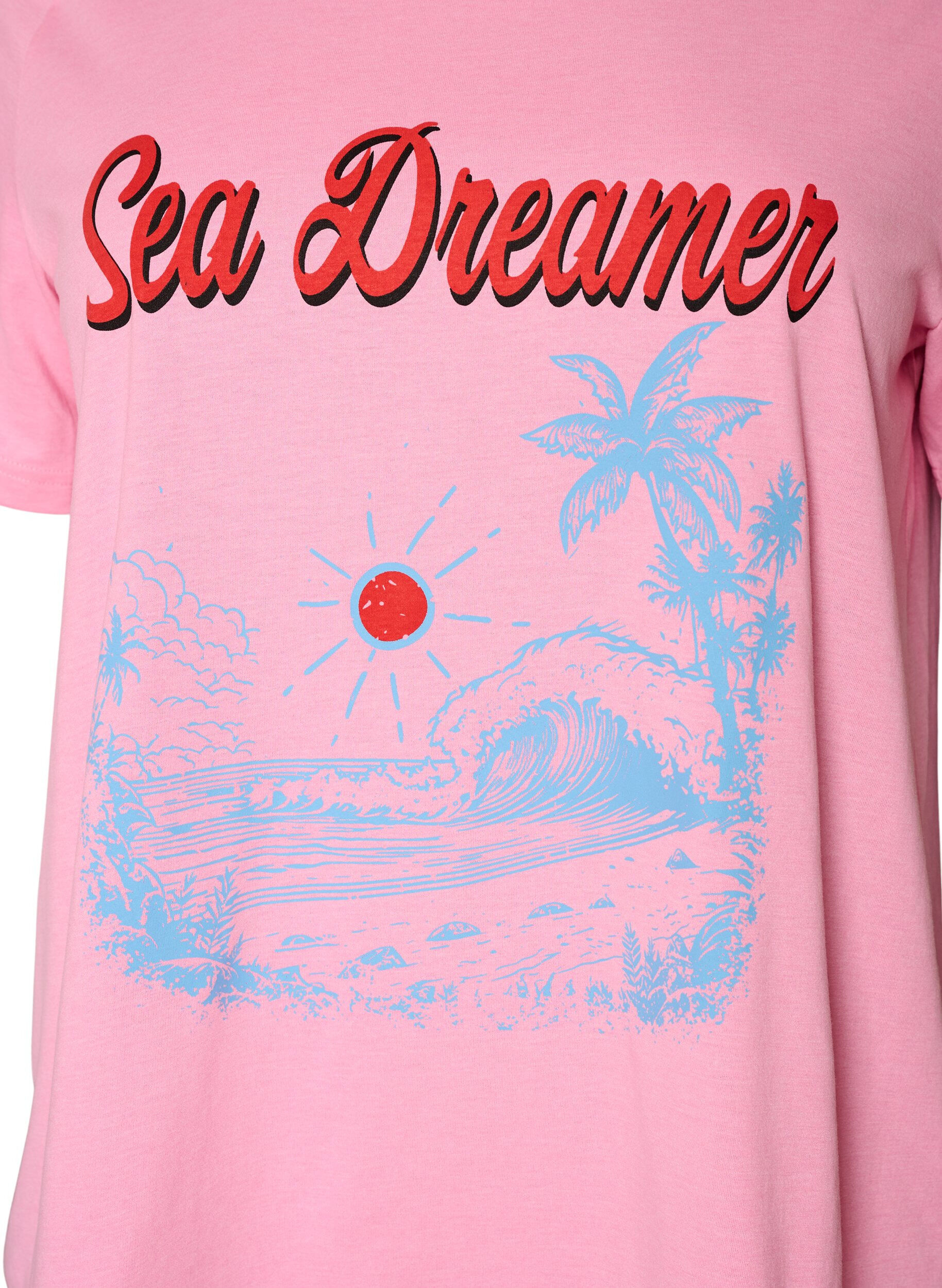 ZizziT-Shirt mit Print, Rot, Packshot image number 2