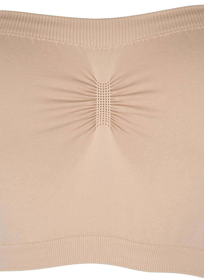 Soutien-gorge bandeau, Beige, Packshot image number 2
