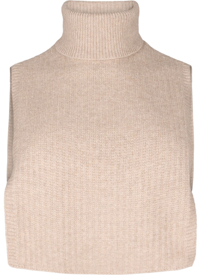 Rippstrick-Halswärmer, Silver Mink, Packshot image number 0