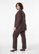 Hose mit Taschen und geraden Beinen, Braun, Model image number 1